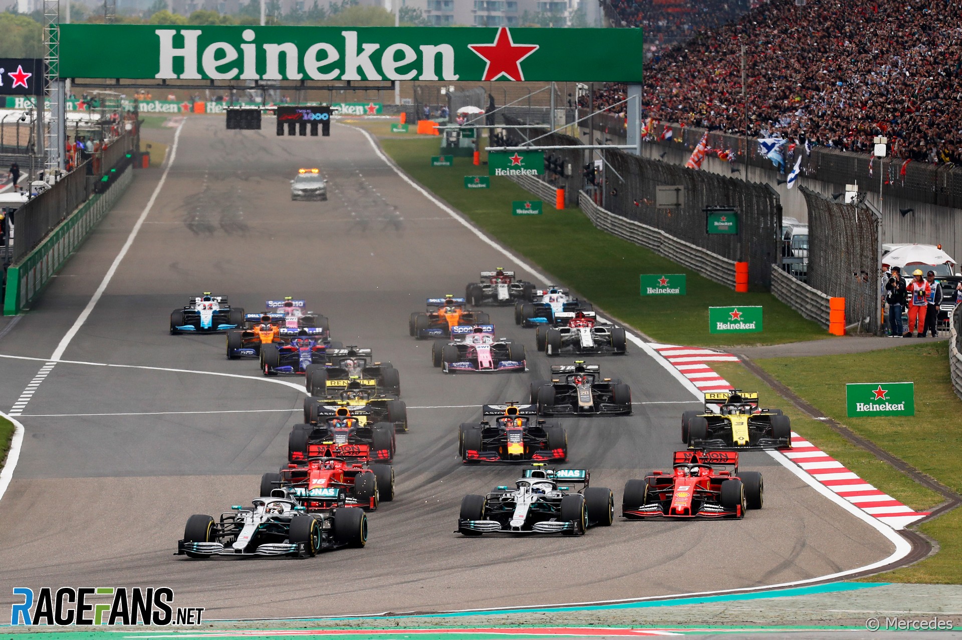 The 2024 F1 calendar will include a return to China