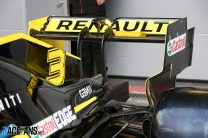 Renault rear wing, Baku, 2019