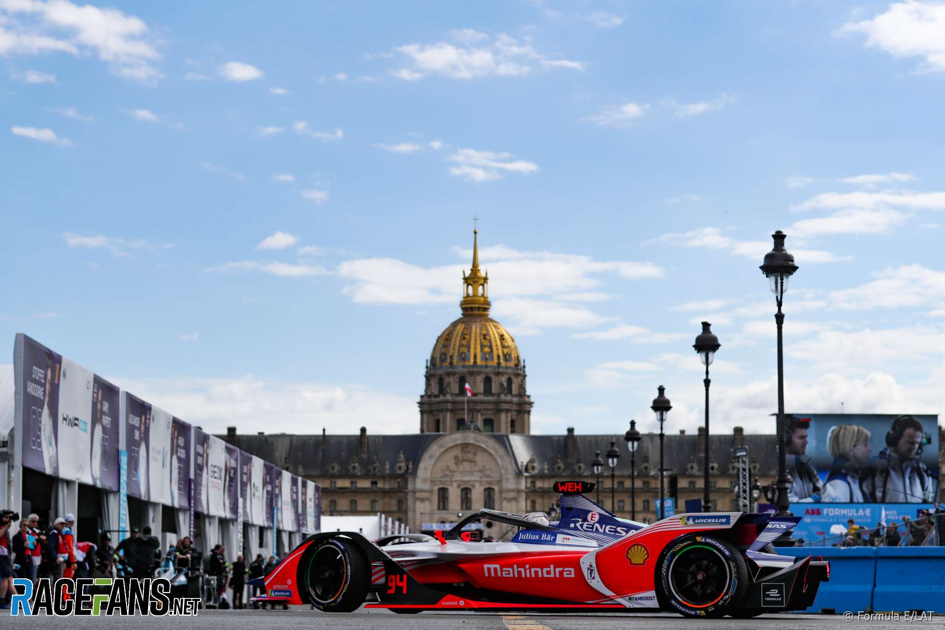 Pascal Wehrlein, Mahindra, Formula E, Paris, 2019