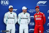 Lewis Hamilton, Valtteri Bottas, Sebastian Vettel, Baku City Circuit, 2019