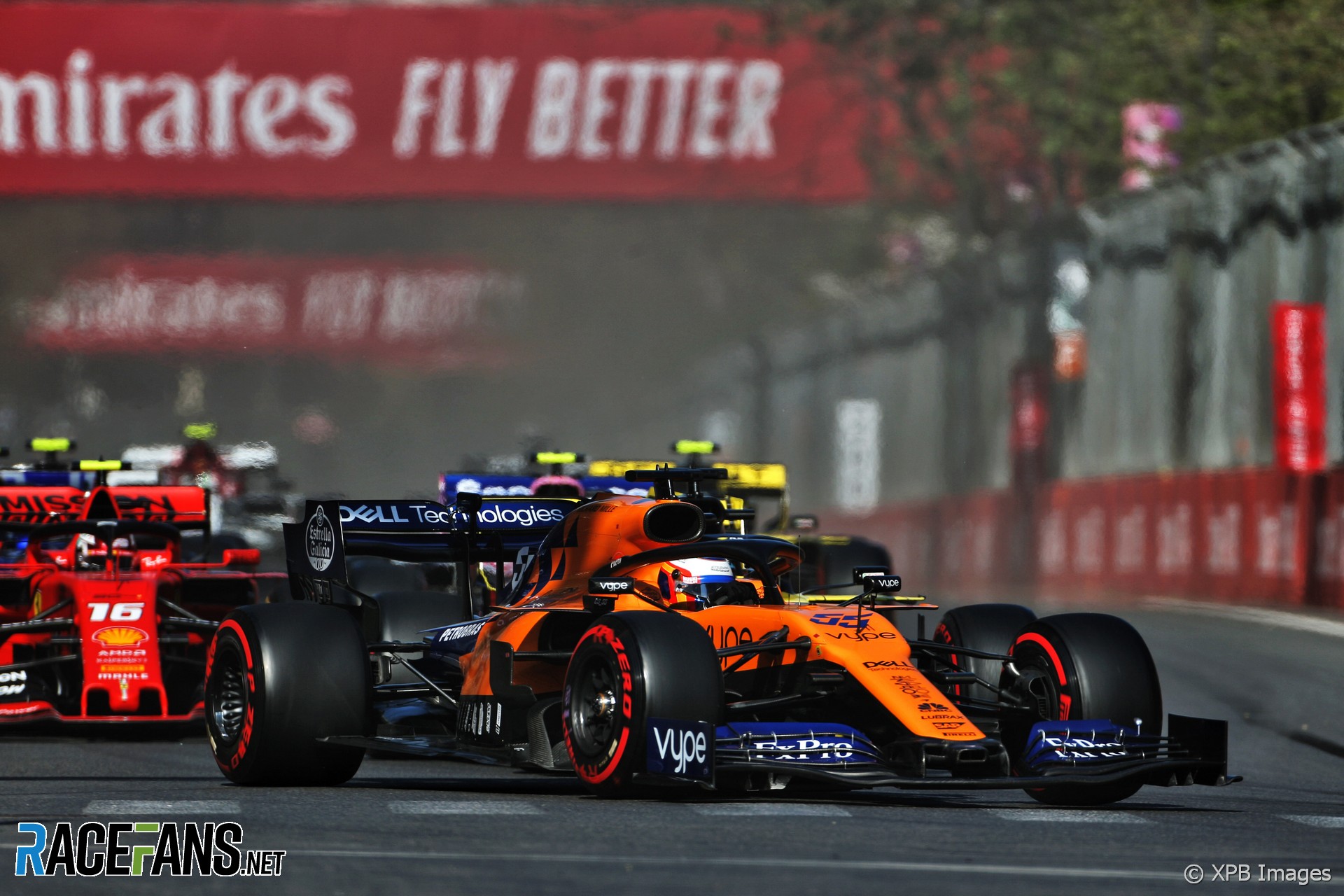 Carlos Sainz Jnr, McLaren, Baku City Circuit, 2019