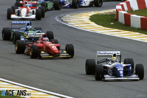 Michael Schumacher won the first Formula 1 race of 1994 in Brazil