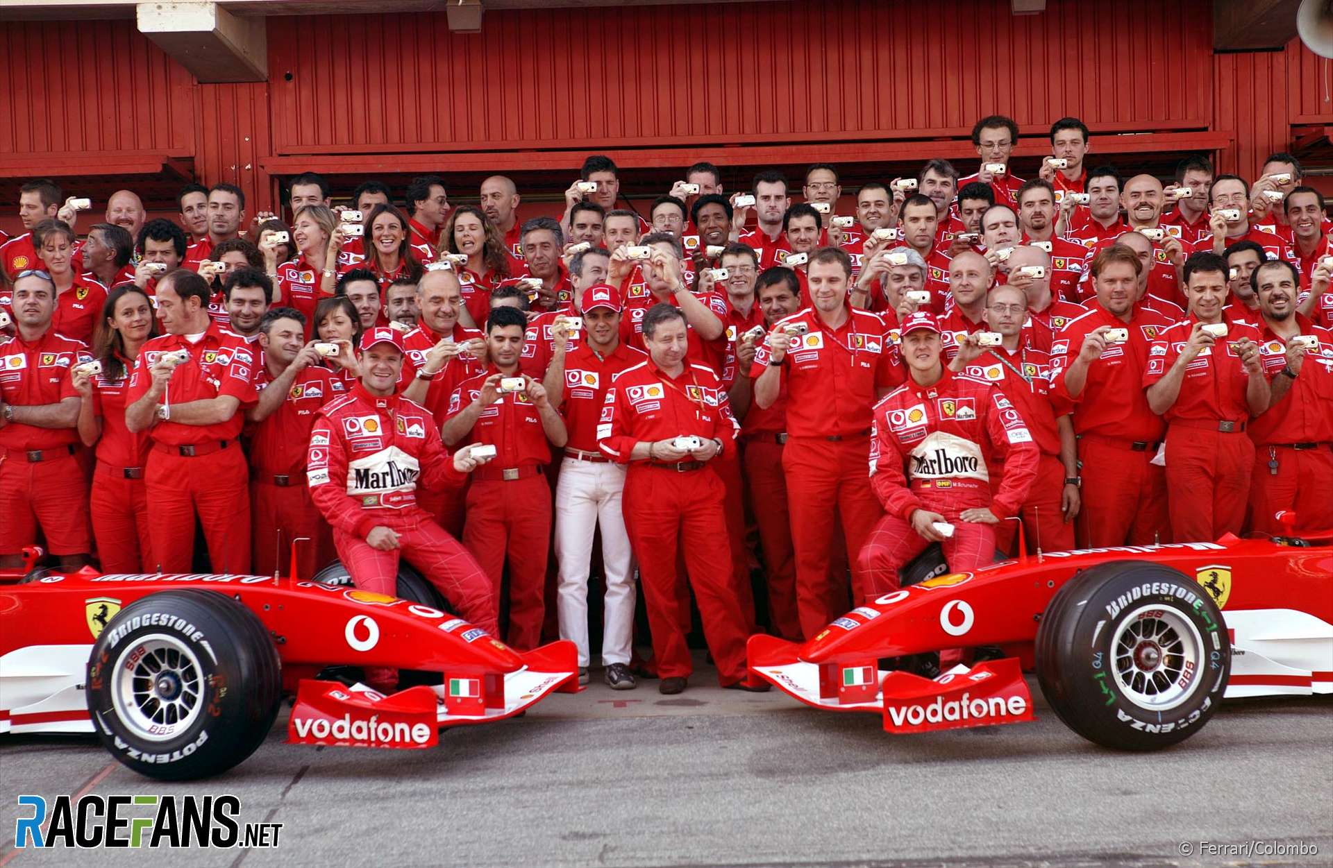 Michael Schumacher, Ferrari, Circuit de Catalunya, 2003