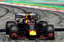 Verstappen pleased to split Ferraris but says Mercedes are “too quick”