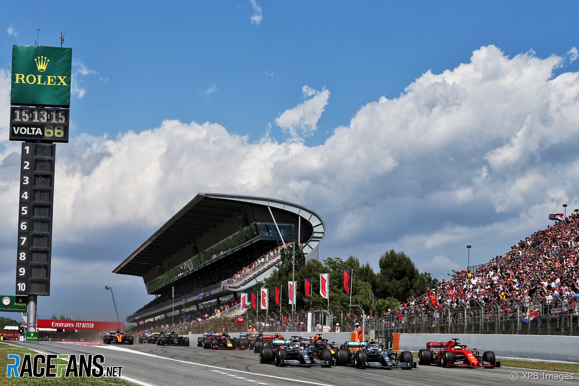 Start, Circuit de Catalunya, 2019