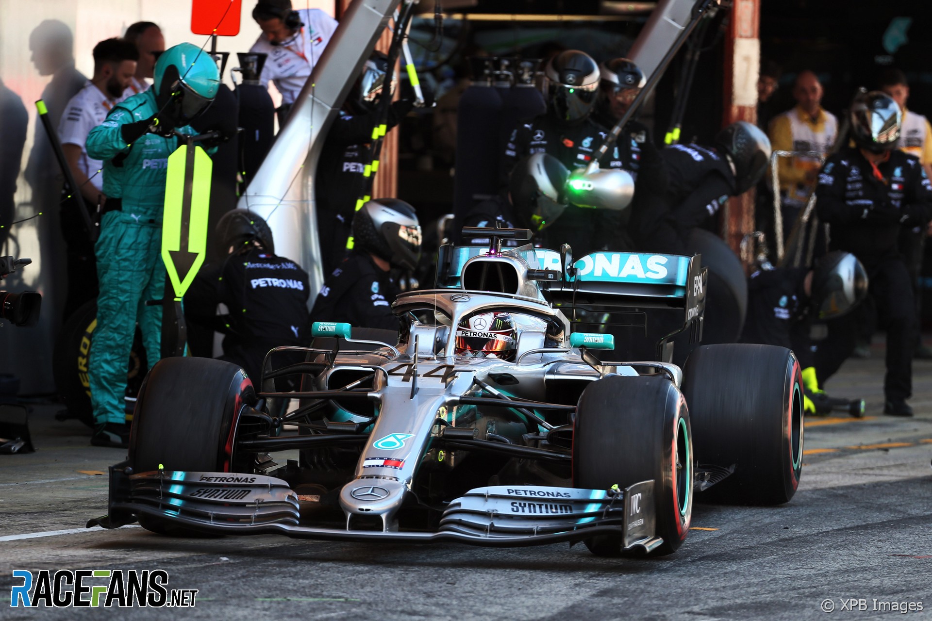 Lewis Hamilton, Mercedes, Circuit de Catalunya, 2019