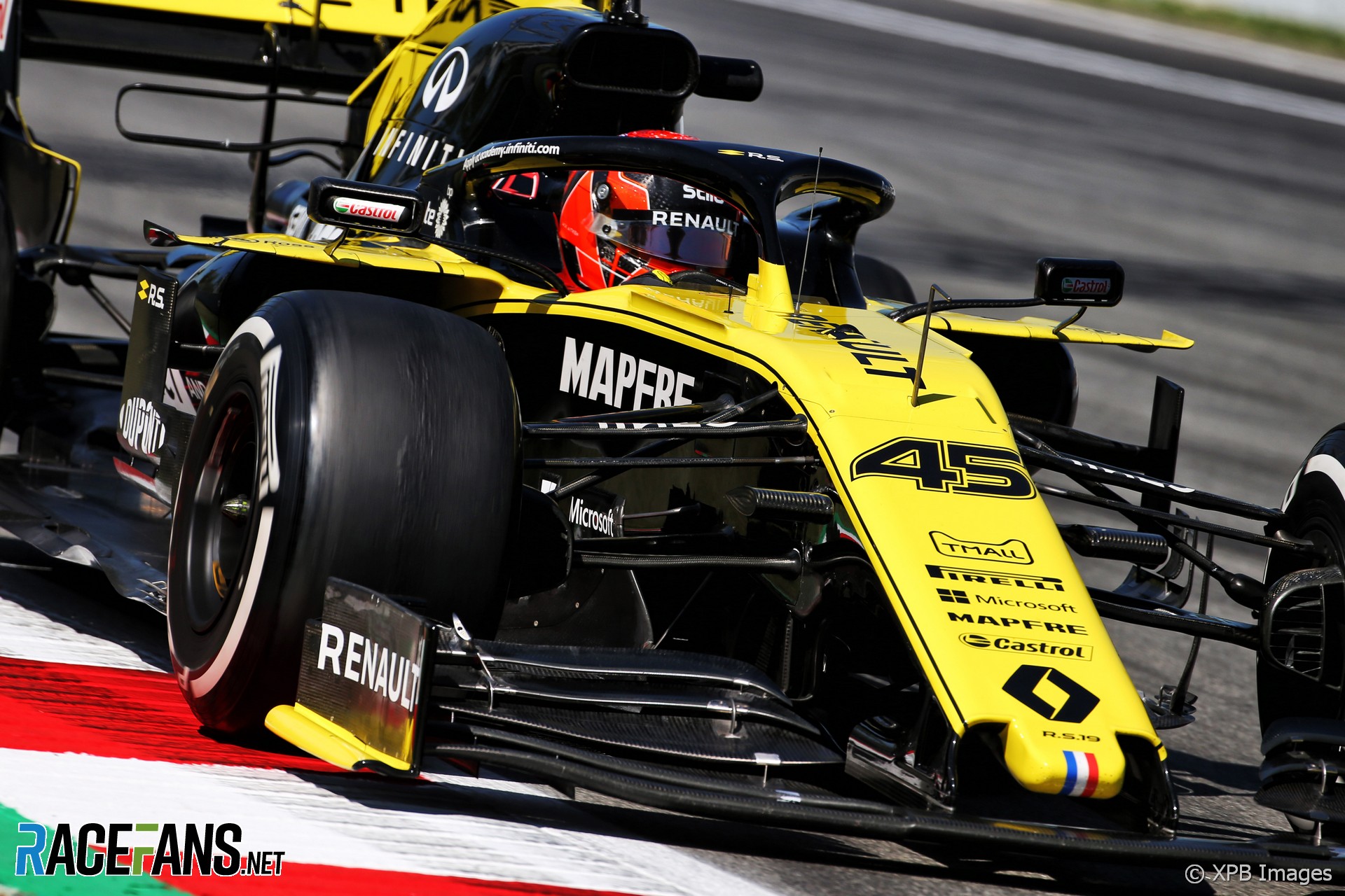 Jack Aitken, Renault, Circuit de Catalunya, 2019
