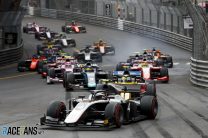 Nyck de Vries, start, Monaco, Formula 2, 2019