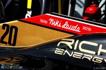 Niki lauda tribute, Haas, Monaco, 2019