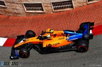 Lando Norris, McLaren, Monaco, 2019