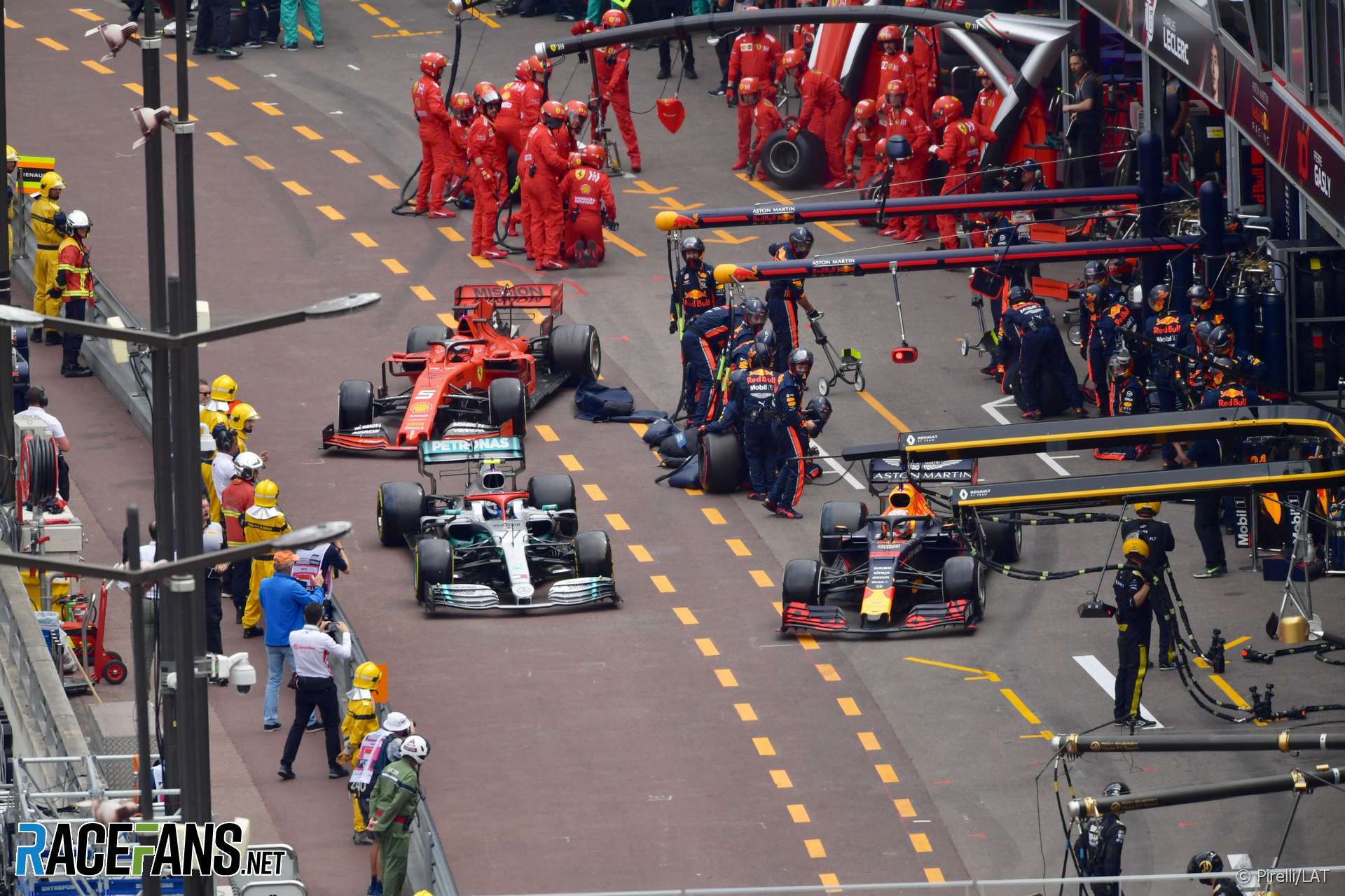 Valtteri Bottas, Max Verstappen, Monaco, 2019