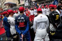 Niki Lauda tribute, Monaco, 2019