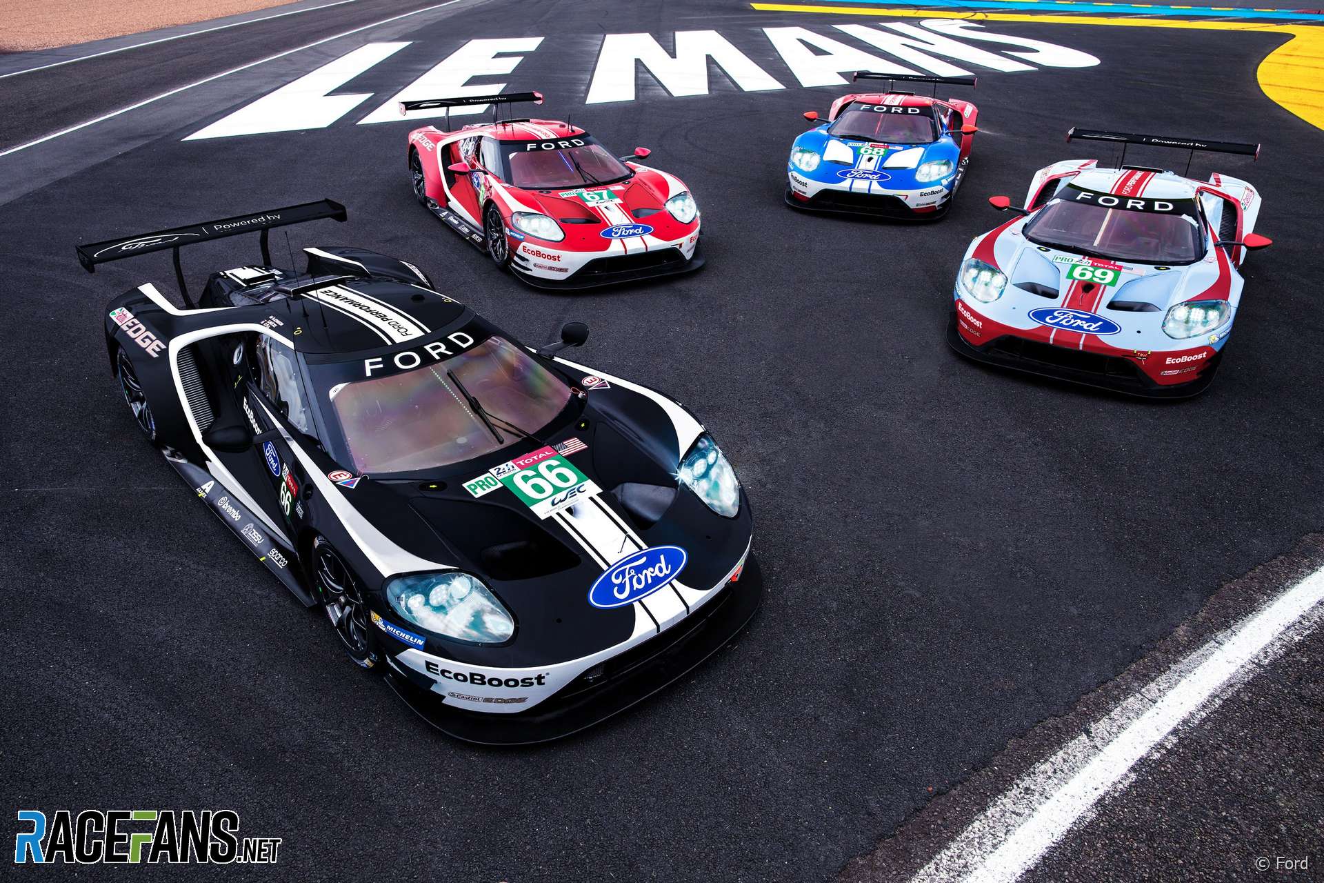 Ford GT24s, Le Mans, 2019