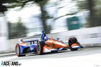 Dixon wins as points leader Newgarden crashes out