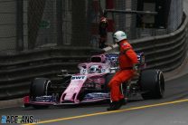 FIA issues safety warning to marshals after Perez’s near-miss