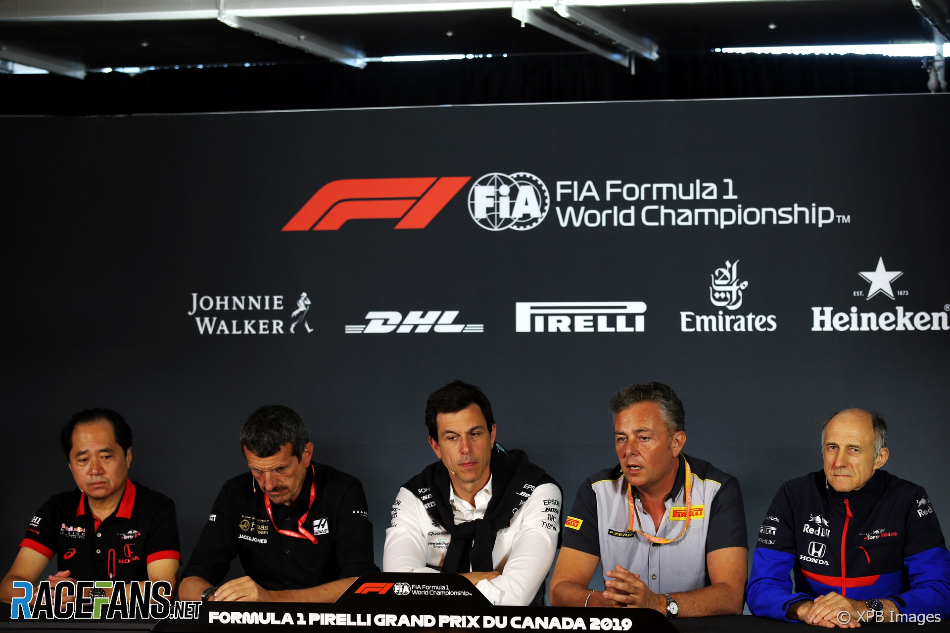 Press conference, Circuit Gilles Villeneuve, 2019