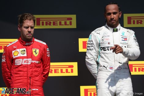 Sebastian Vettel, Lewis Hamilton, Circuit Gilles Villeneuve, 2019