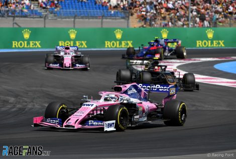 Sergio Perez, Racing Point, Paul Ricard, 2019