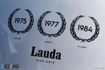 Niki Lauda tribute, Mercedes, Red Bull Ring, 2019