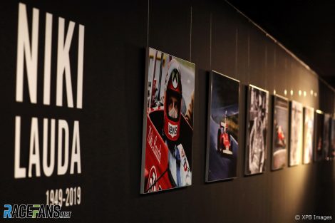 Niki Lauda tribute, Red Bull Ring, 2019