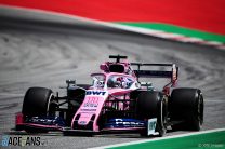 Sergio Perez, Racing Point, Red Bull Ring, 2019