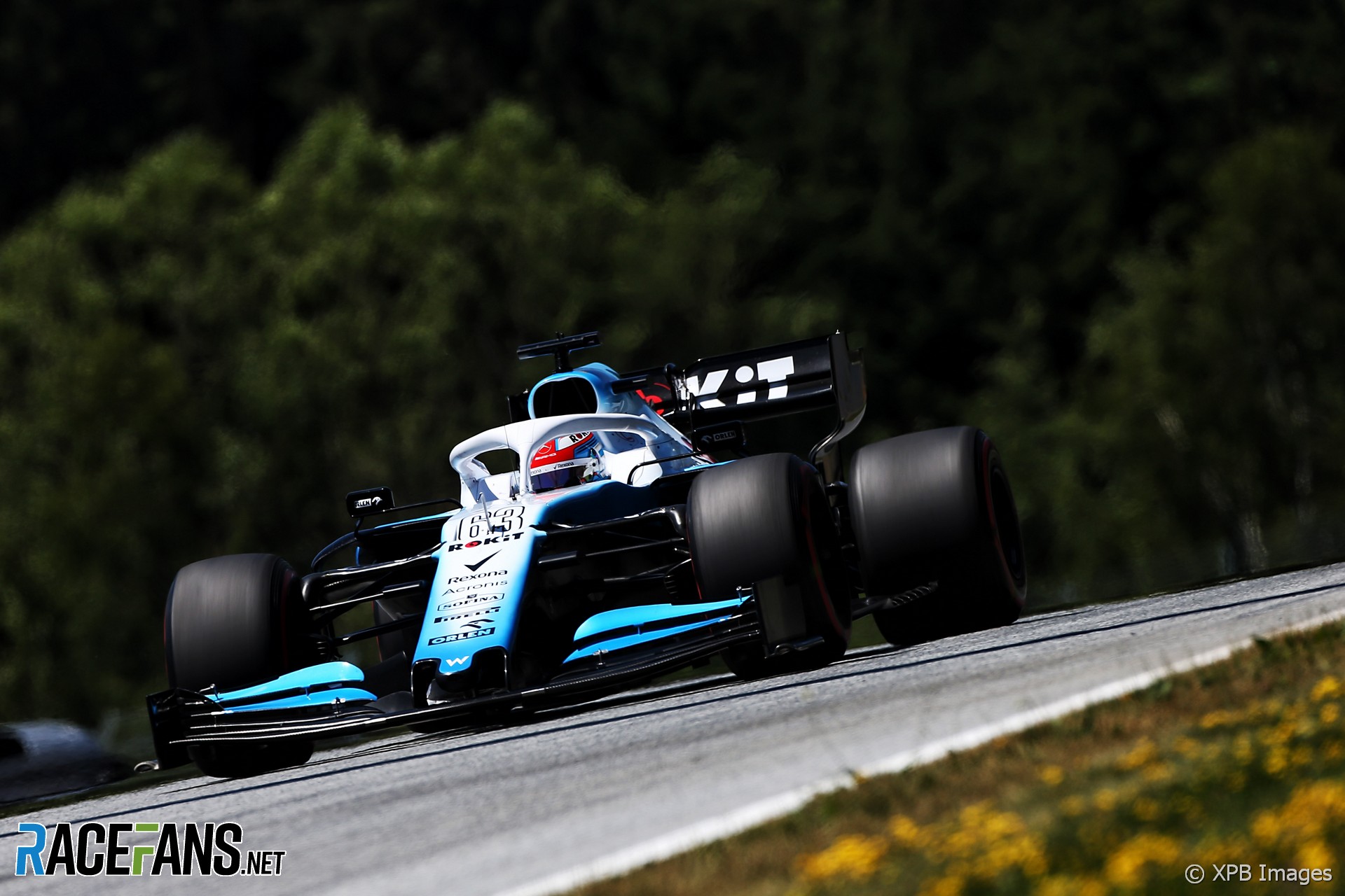 George Russell, Williams, Red Bull Ring, 2019