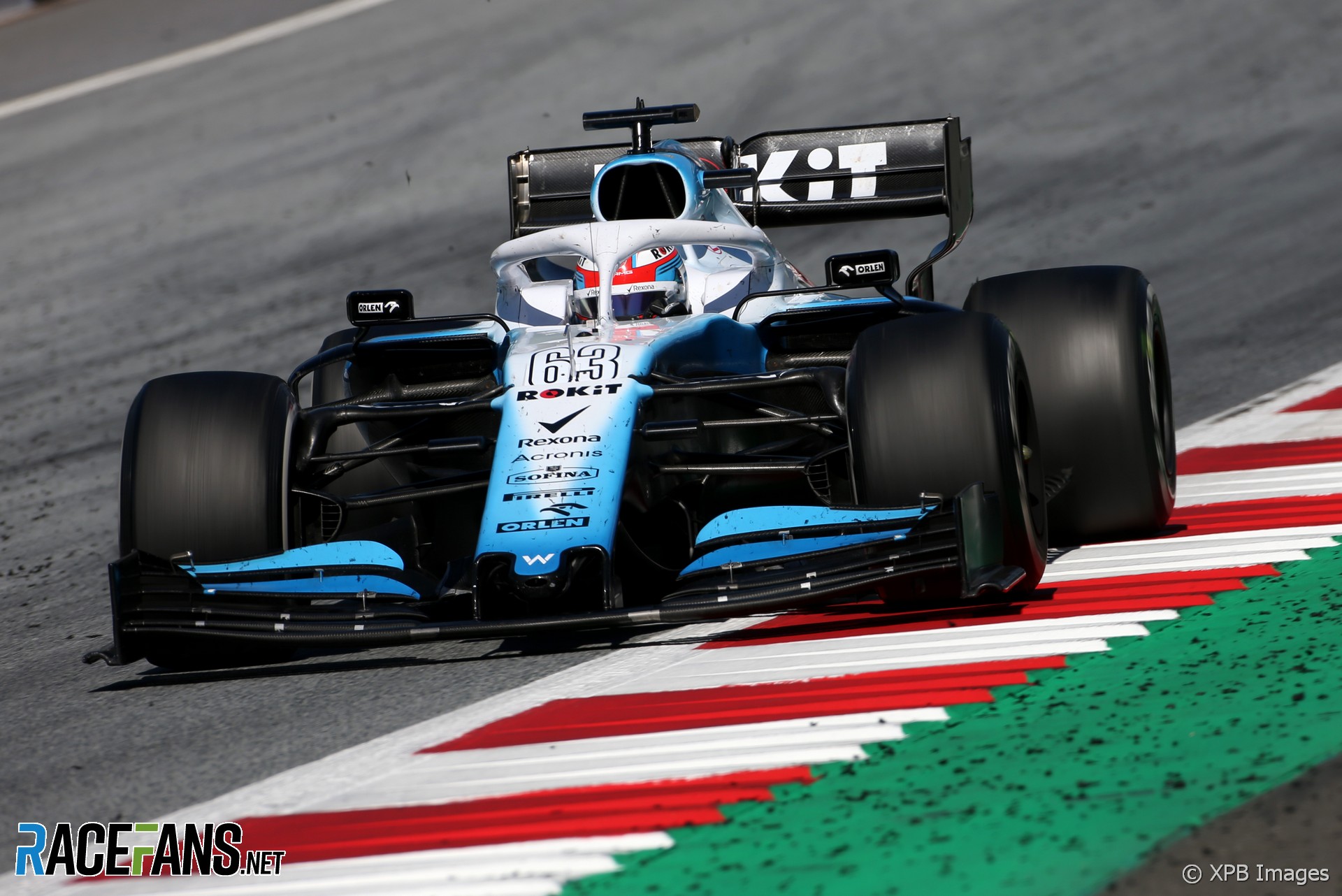 George Russell, Williams, Red Bull Ring, 2019