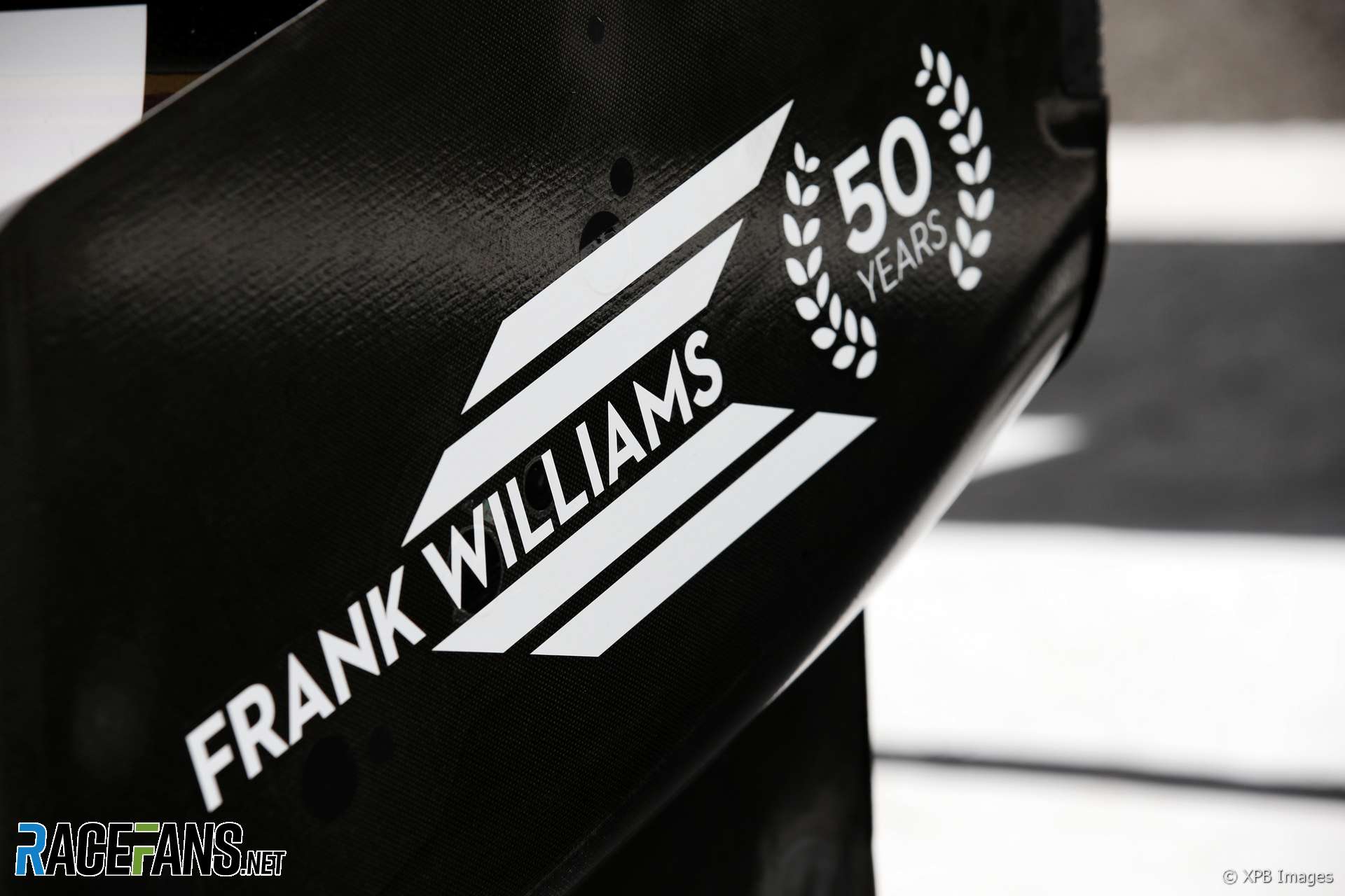 Frank Williams logo, Silverstone, 2019