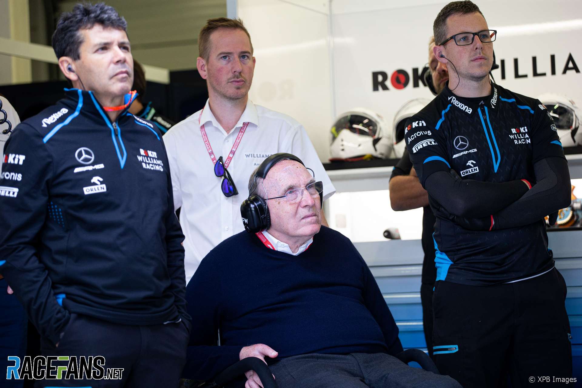 Frank Williams, Williams, Silverstone, 2019