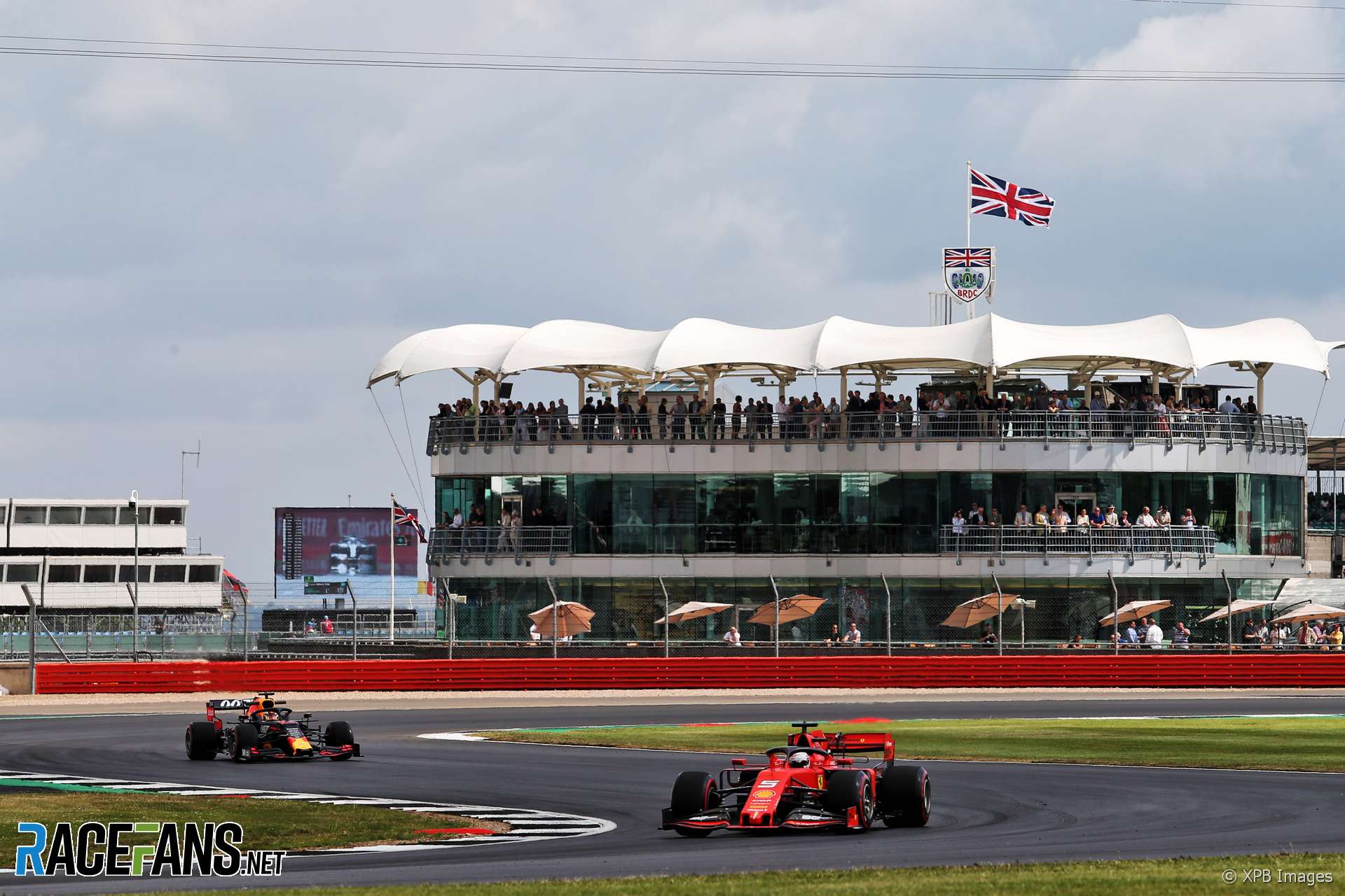 Sebastian Vettel, Ferrari, Silverstone, 2019