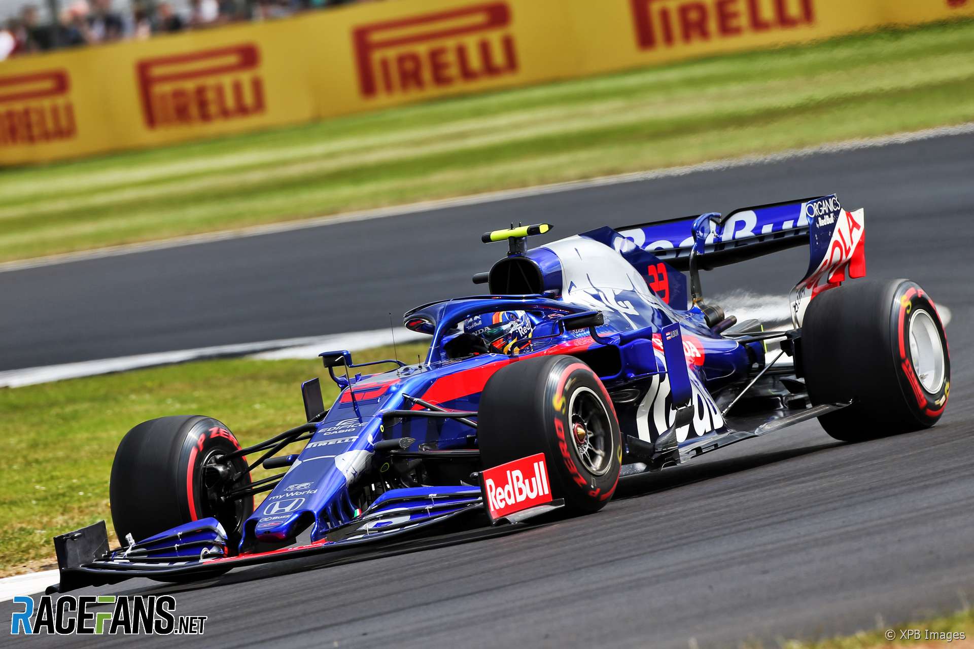 Alexander Albon, Toro Rosso, Silverstone, 2019