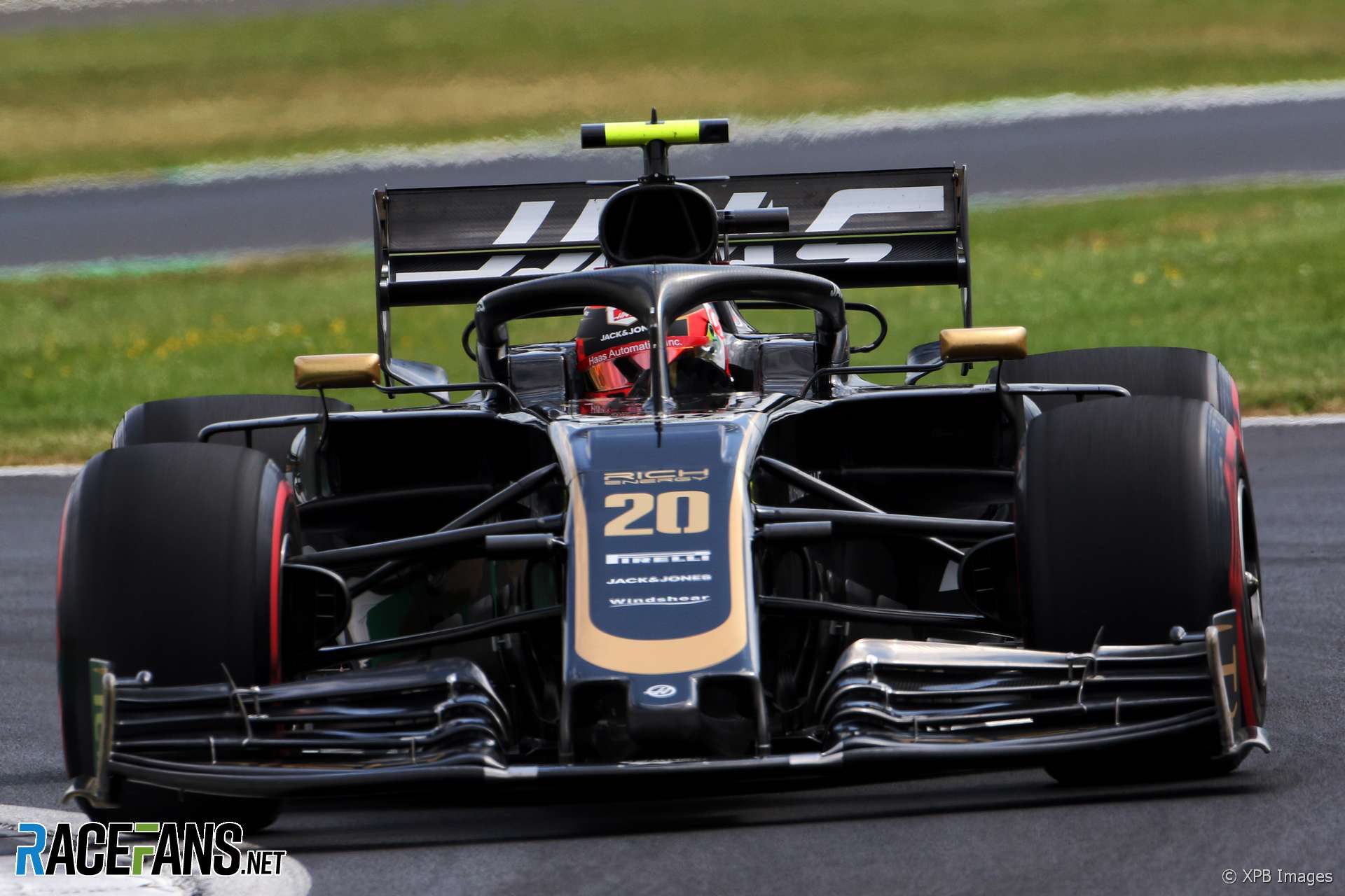 Kevin Magnussen, Haas, Silverstone, 2019