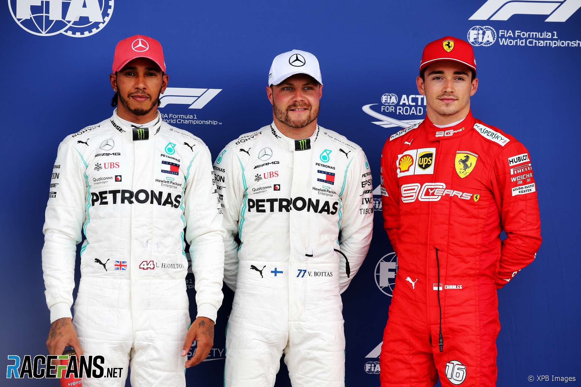 Drivers, Ferrari, Silverstone, 2019