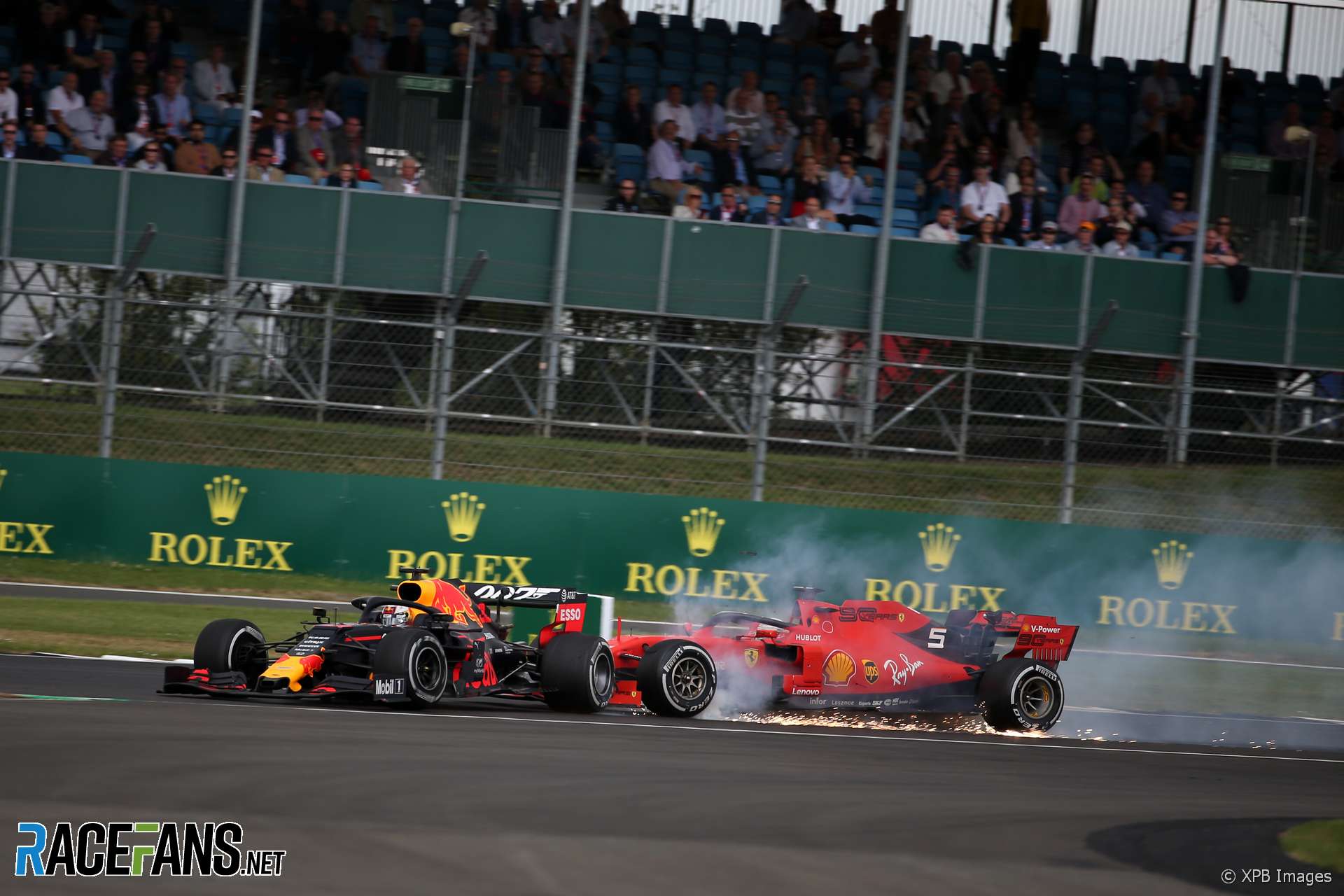 Vettel given penalty points for Verstappen crash