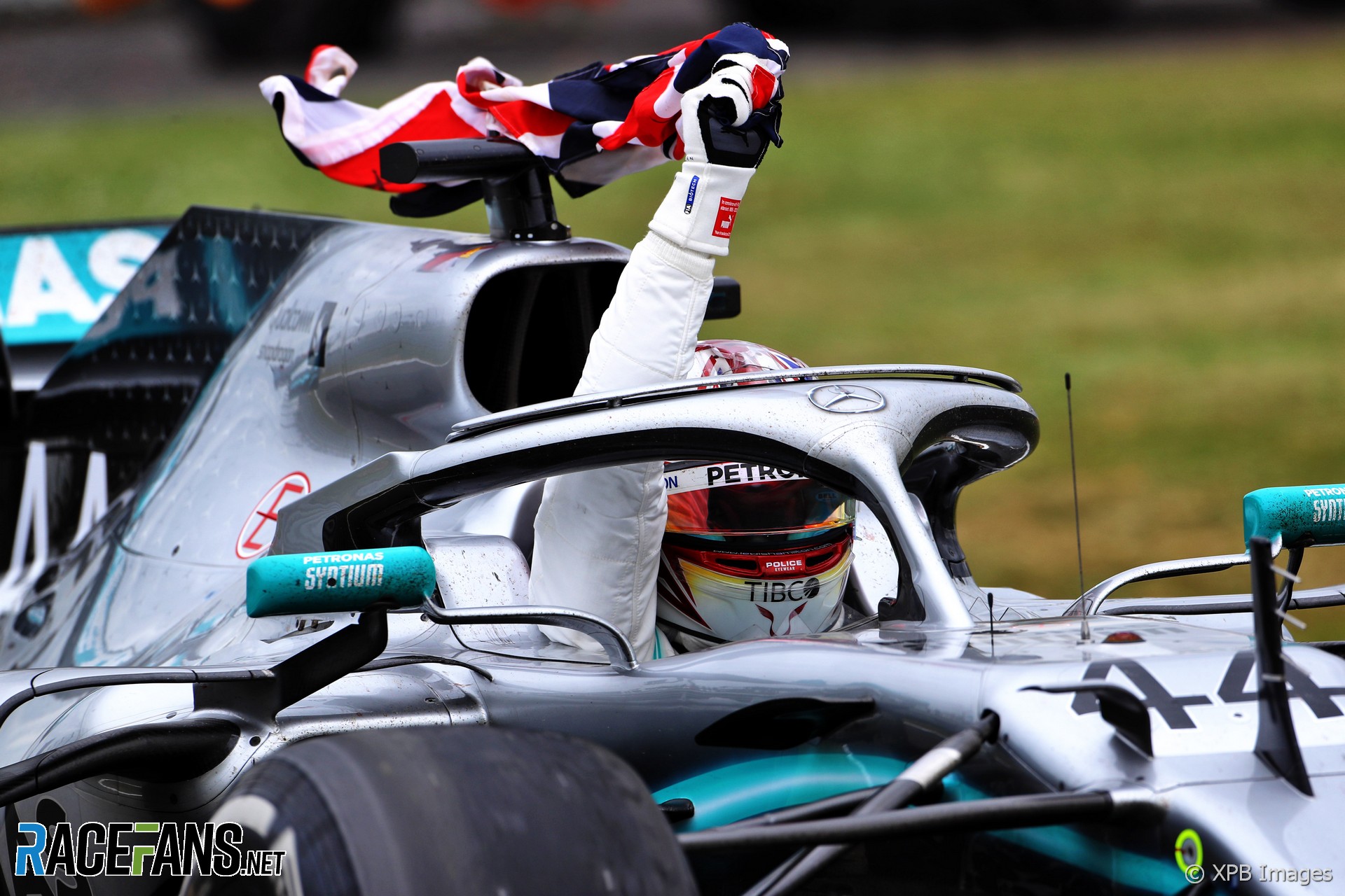Lewis Hamilton, Mercedes, Silverstone, 2019