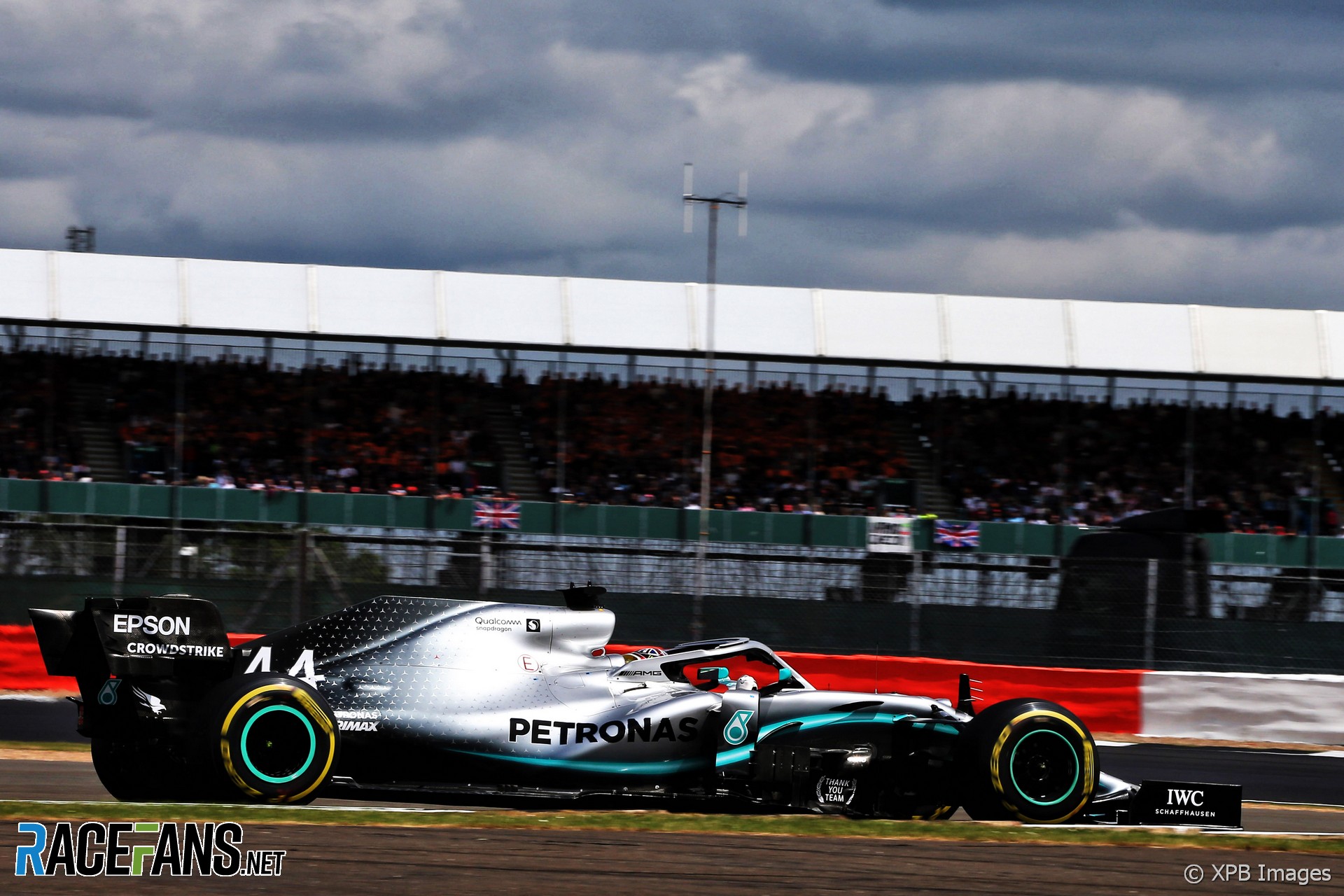 Lewis Hamilton, Mercedes, Silverstone, 2019
