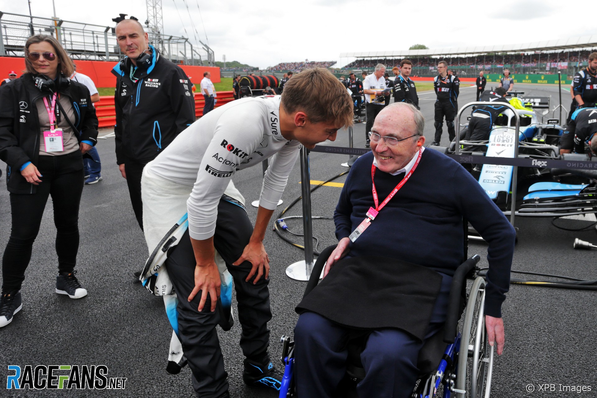 George Williams, Frank Williams, Williams, Silverstone, 2019