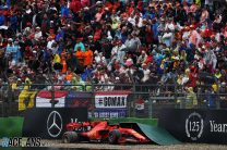Leclerc fumes over “unacceptable” run-off after crash
