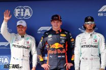 Valtteri Bottas, Max Verstappen, Lewis Hamilton, Hungaroring, 2019