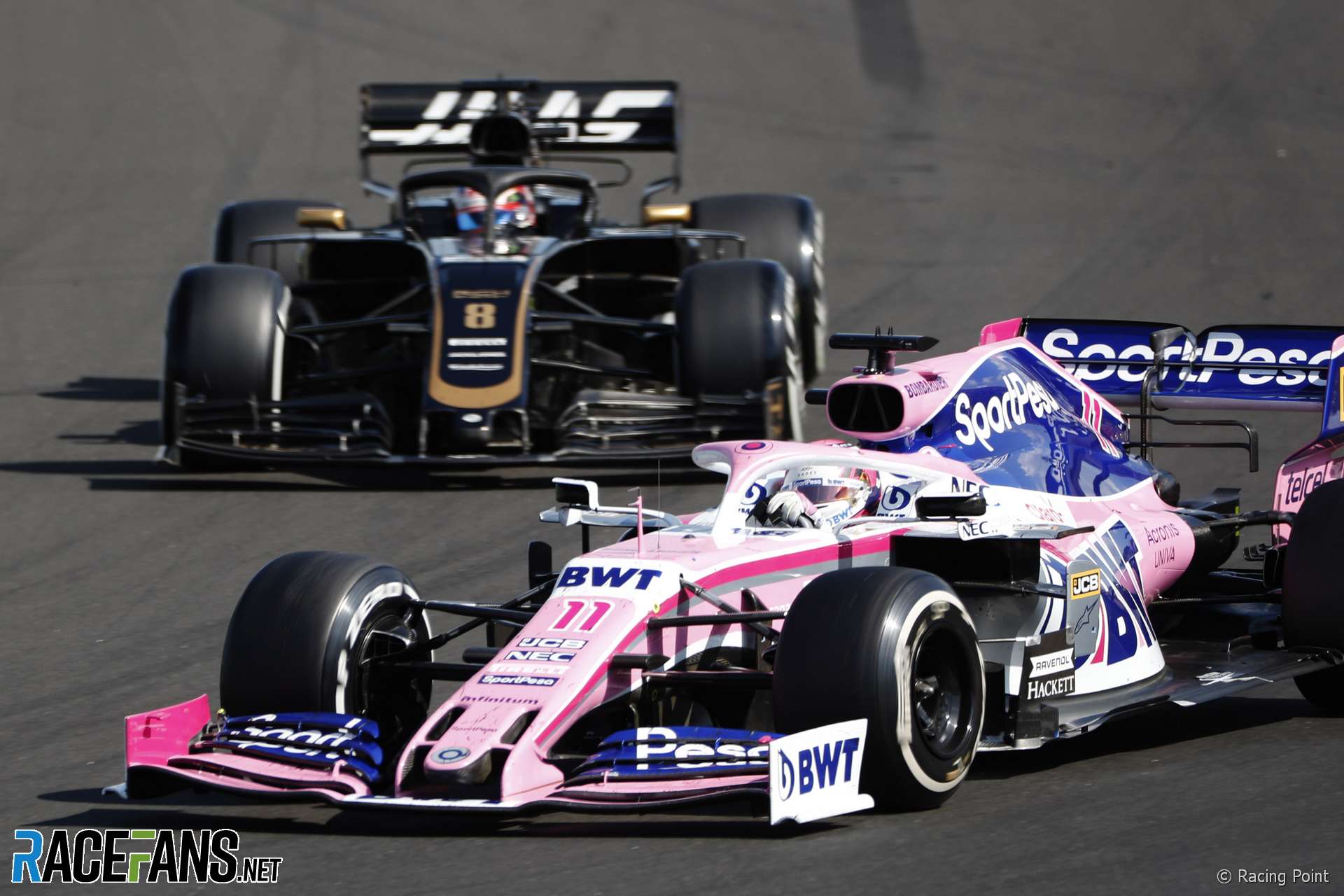 Sergio Perez, Racing Point, Hungaroring, 2019