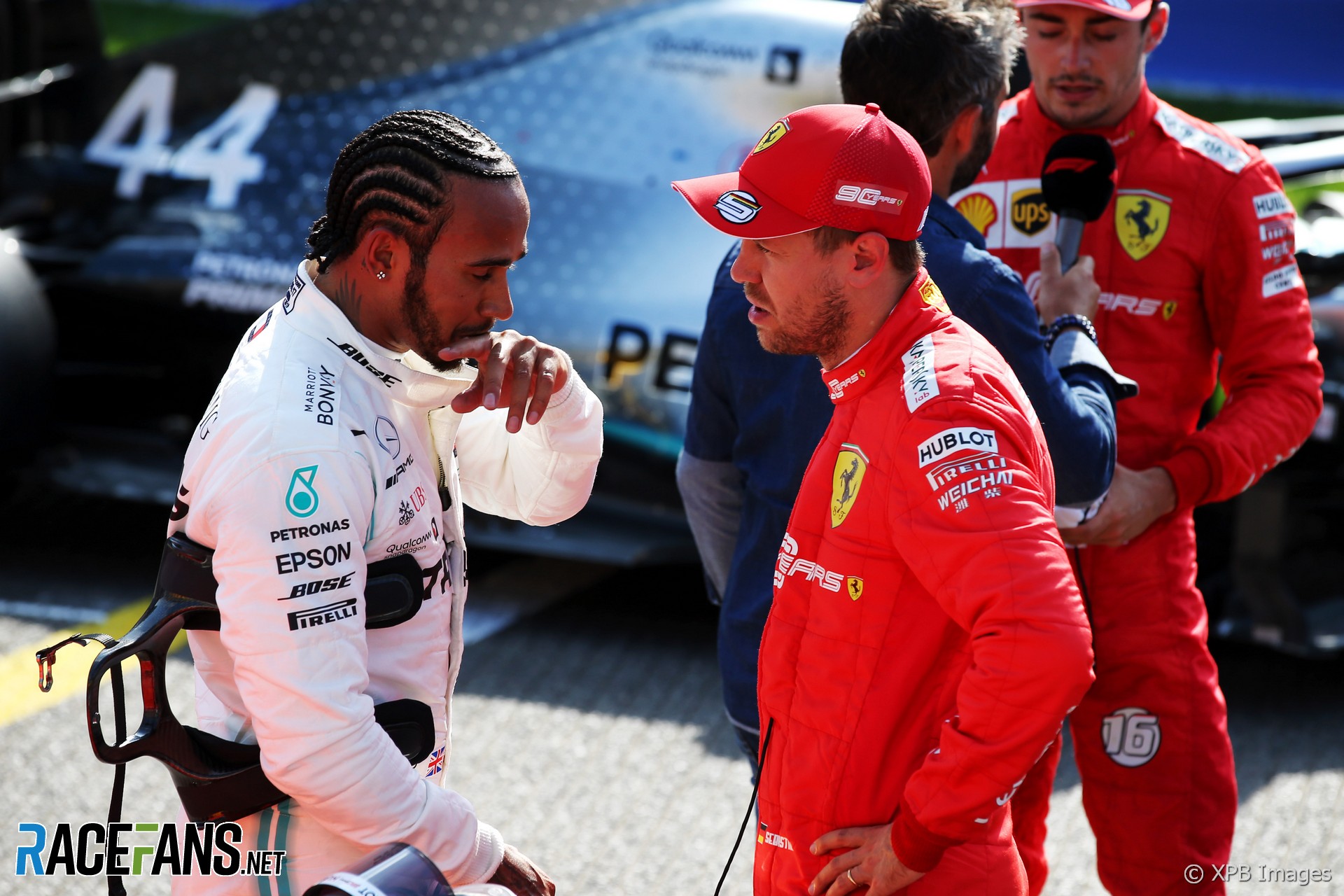 Lewis Hamilton, Sebastian Vettel, Spa-Francorchamps, 2019