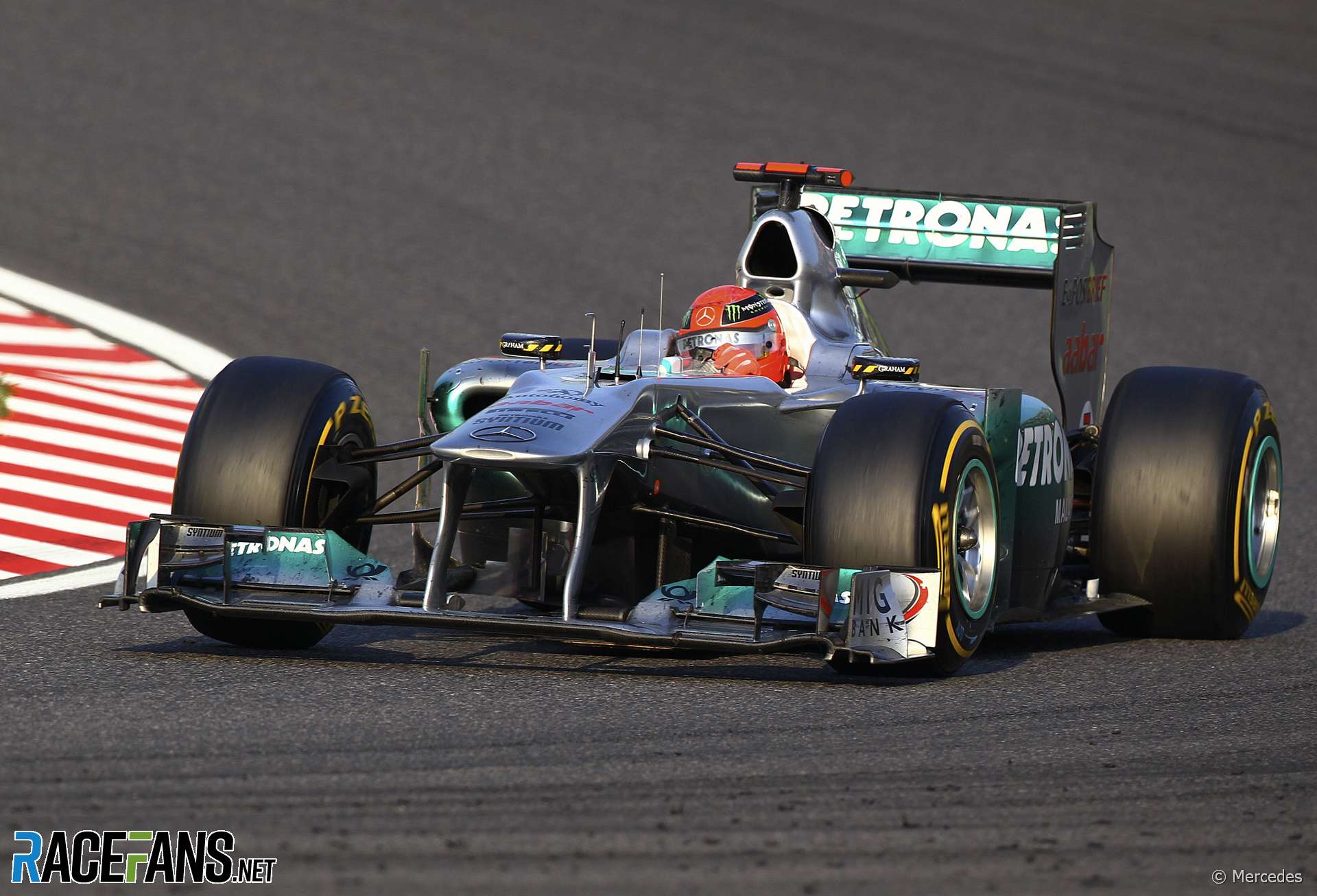 Michael Schumacher, Mercedes, Suzuka, 2011