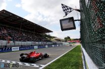 Leclerc resists Hamilton to take first win and dedicates it to Hubert
