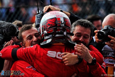 Charles Leclerc, Ferrari, Spa-Francorchamps, 2019 · RaceFans