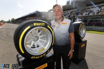 Pirelli 18-inch tyres on a Formula 2 car, Monza, 2019