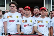 Mattia Binotto, Charles Leclerc, Sebastian Vettel, Ferrari, Monza, 2019