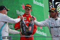 Valtteri Bottas, Charles Leclerc, Lewis Hamilton, Monza, 2019