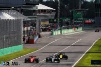 Charles Leclerc, Lewis Hamilton, Nico Hulkenberg, Monza, 2019