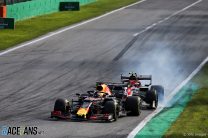 Max Verstappen, Antonio Giovinazzi, Monza, 2019