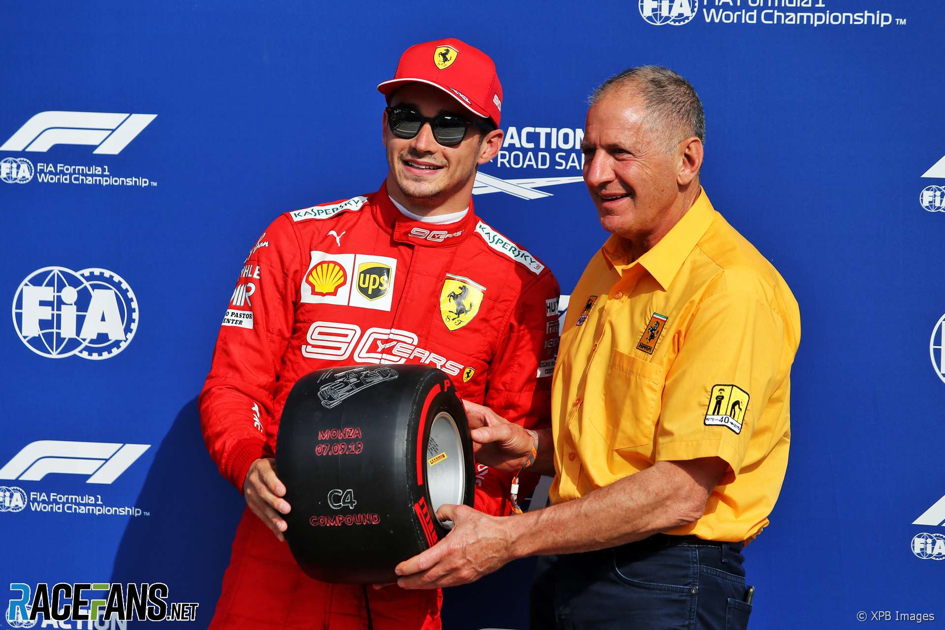 Charles Leclerc, Jody Scheckter, Monza, 2019